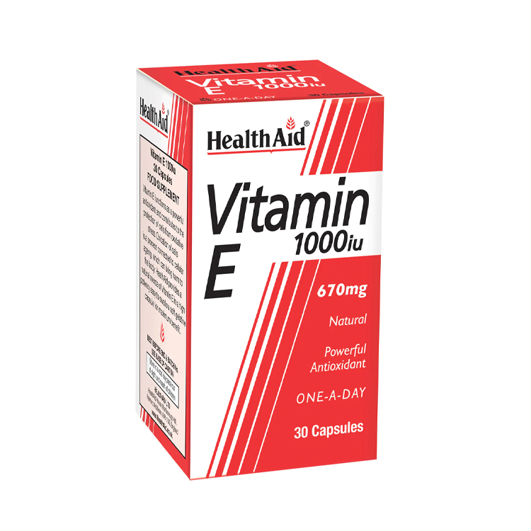 Health Aid Vitamin E 1000iu  30 caps